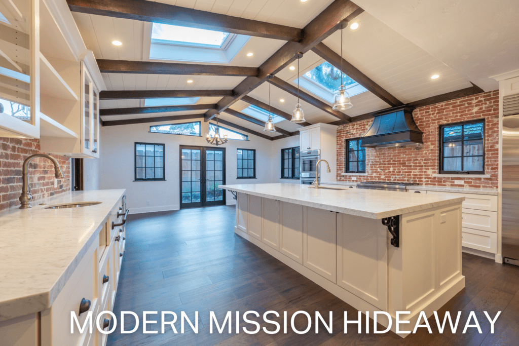 Modern Mission Hideaway project Lewis Builders 1