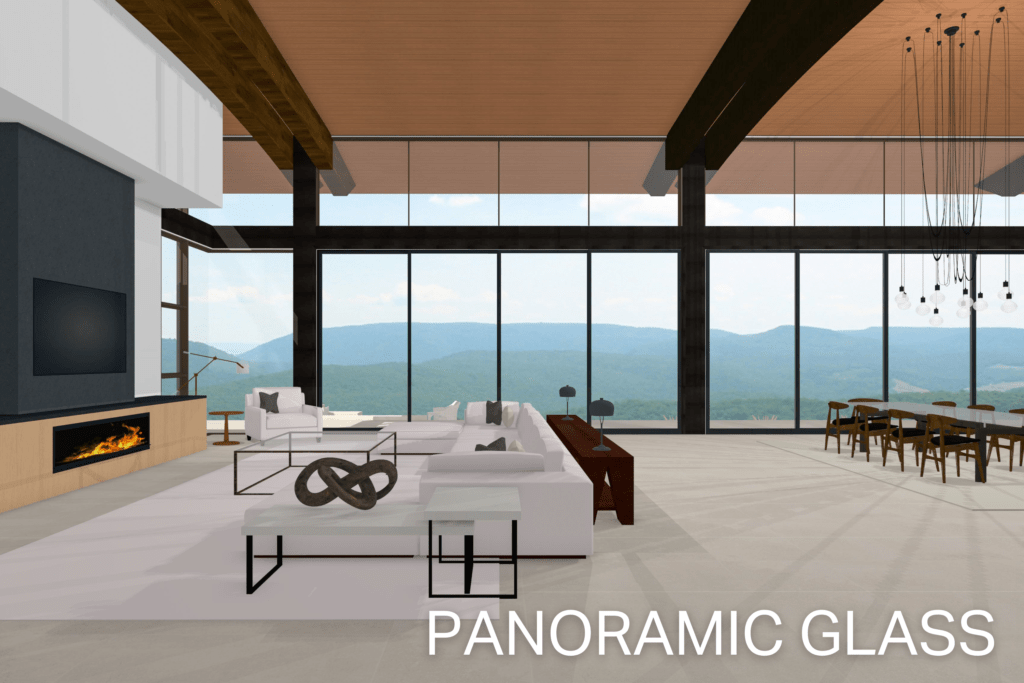 Panoramic Glass project Lewis Builders 1