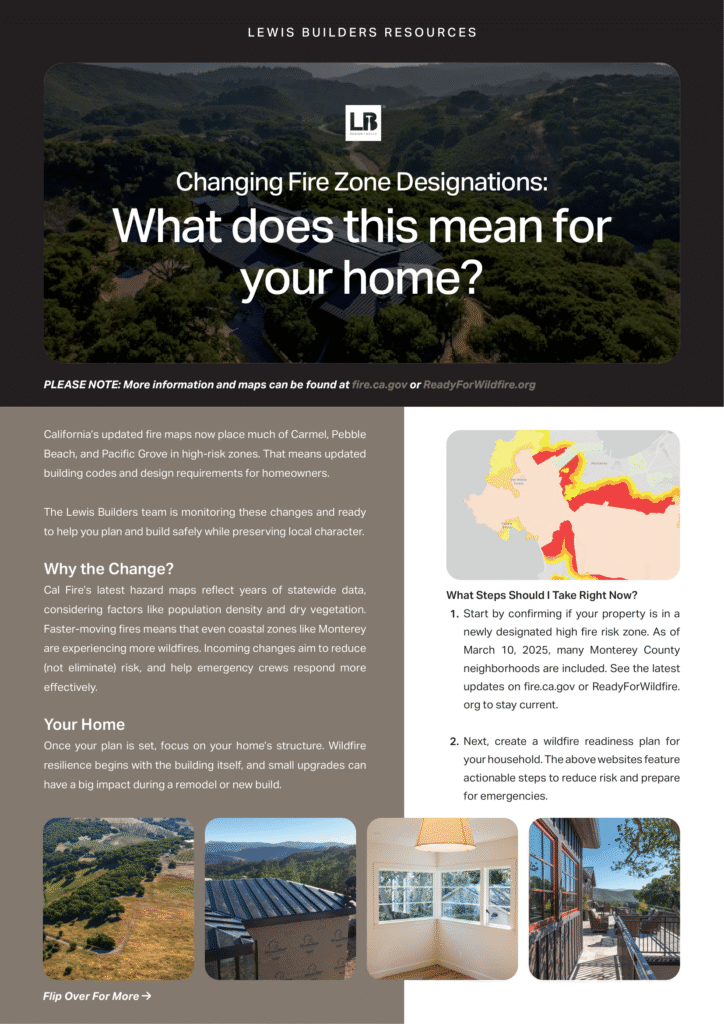 Monterey Fire Zone Changes Resource